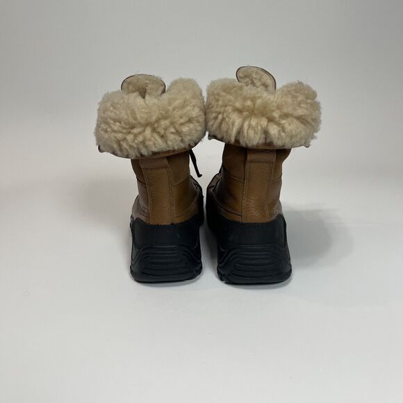 UGG Women's Adirondack II Snow Boots 5469 Chestnut Brown Size 6 - Picture 3 of 7
